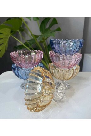 MNZ-6 - قطعة خفيفة ، وجبة الإفطار ، وجبة الجام ، كوب الحلوى ، الآيس كريم ، وعاء العرض 2022-6 - P H Panayır Home