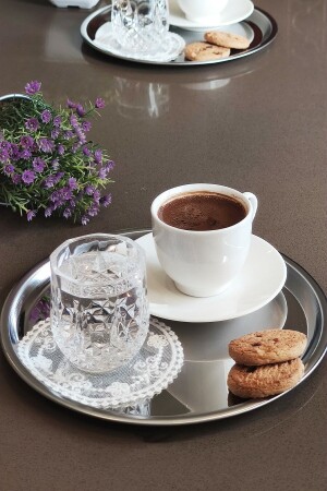 MNZ-6 قطع فخمة الخدمة الصندوق الشاي صندوق القهوة 21.5 سم VP256985 - Vipkitchen