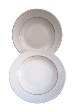 MNZ-6-قطعة 22 سم لوحة عشاء ذهبية (6 قطعة لوحة sylmzyaldızlı22 سم - Söylemezavm