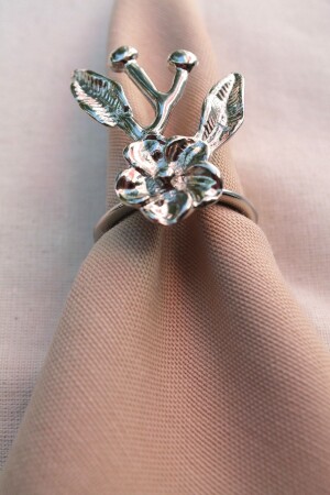 MNZ-6 قطع الفضة اليابانية وردة عصرية المعادن الخاتم 3078 - Emtory Home