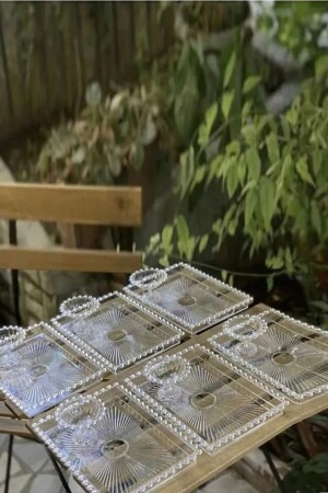 MNZ-6 كؤوسات تركيّة ذات ريشة و 6 صناديق ذات ريشة - صناديق تقديم القهوة - Asya Bazaar