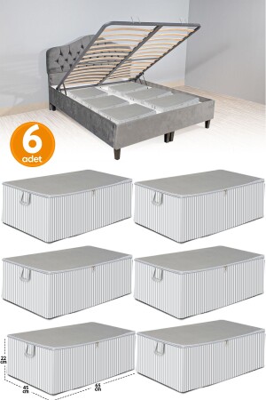 قطعة MNZ-6 - أمتعة الأنتراكيت ذات الشريط الكبيرة الأساسية والكراسي نوع الأمتعة 65 x 45 x 22 سم - Serstil