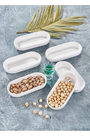 MNZ-6 أطباق البيضاء للغداء 6saaaaldaaa - Blue