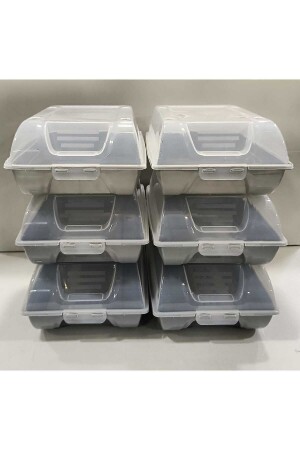 MNZ-6 قطع تصميم قابل للتنفس مغلق غطاء صندوق تخزين الأحذية - Albak Life