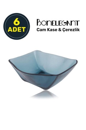 MNZ-6 قطع خزنة زجاجية زرقاء مظلمة و خزنة خزنة BNL023 - Bonelegant