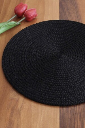 MNZ-6 قطع طاولة سوداء / لوكسمات لوكسي لوكسي - Deka Home