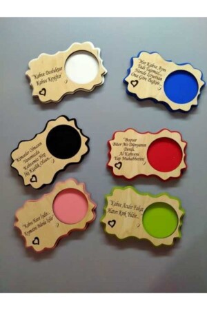 MNZ-6 قطع خشبية ليزر قطع كوب كوب كوب قهوة قاع - Elif Lazer Kesim Ve Hediyelik