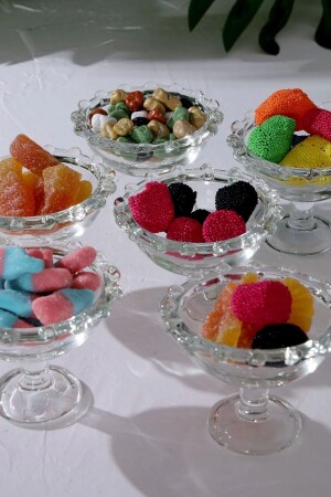 MNZ-6 قطع من الزجاج ذو الأرجال التركي لذيذ القهوة القهوة القهوة القهوة القهوة القهوة القهوة القهوة القهوة القهوة - Emir Home Shop