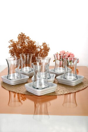 MNZ-6 قطعة مربع لوحة الشاي EVMSPTE9997 - EvimSepette