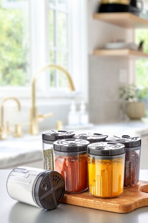 MNZ-6 قطع ميني مرتين مستطاطات العطور البلاستيكية مجموعة - مستطاطات الملح والفلفل ew-pls567 - KÜÇÜK EW