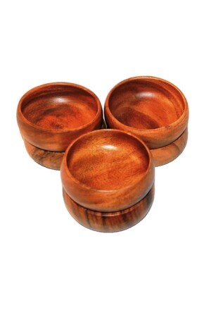 MNZ-6 قطع فطيرة خشبية طبيعية مصنوعة من شجرة البامبو - İnci Collection