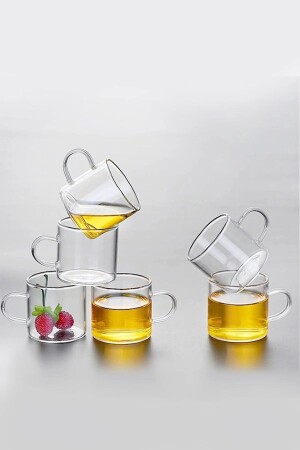 MNZ-6 قطع بوروسيليكات كوب قهوة وشاي من الكوب - Karçiçeği Home