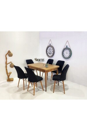 MNZ-6 شخص طاولة مقعد قابل للتكبير طاولة مطبخ طاولة غرفة المعيشة طاولة طاولة الطعام طاولة mia114 - Kaktüs Avm