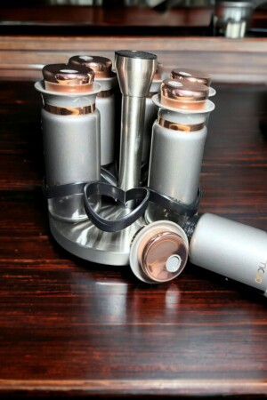 MNZ-6- Piece Spice Set Gray Dc. en-3762 14381 - Rossel Premium