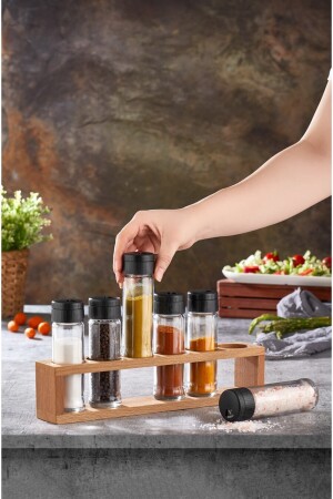 MNZ-6- Piece Spice Set nero 6 - woodsy