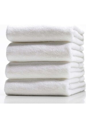 MNZ-6 Pieces Cotton Hotel منشفة يد ووجهها (50x90) -بيضاء MSTK09817 - Özdilek