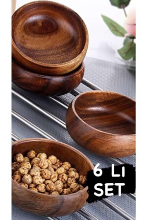 MNZ-6 كؤوس خشبية طبيعية للعشاب الخشبية مصنوعة من الأشجار - Smyak