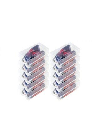 MNZ-6 قطع صناديق الأحذية الفاخرة الشفافة للرجال Timex 408 - Genel Markalar