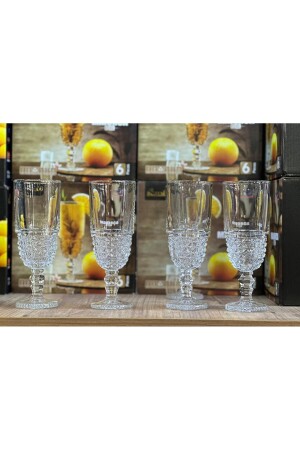 MNZ-6 كريستال قدم كوفي جانب الماء الزجاج - Zuma Crystal