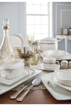 (MNZ-60) مجموعة عشاء لـ 12 شخصاً (ستيلا) 71250310 - Pierre Cardin