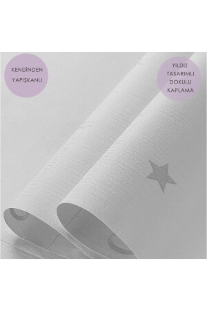 MNZ-60cm×100cm ورق جدارية نجمية ذاتية التلصق غرف الأطفال غطاء الخزانة - Technosmart