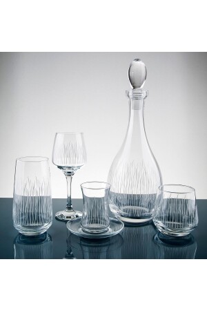 MNZ-61 قطع Olympos Plain Water Set لـ 12 شخص باروك-128 - Barok