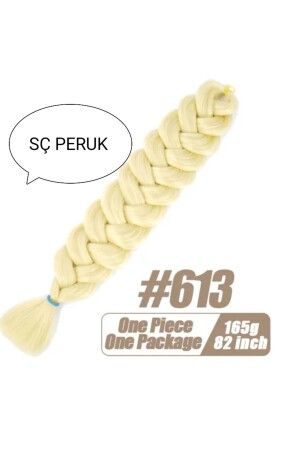 MNZ-613 البلاتين 165 جرام أفريقية خيط 6133 - SÇ PERUK