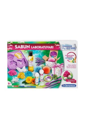 مختبر الصابون من قبل MNZ-64433 - العلوم واللعب العمر 8 HBV00000KB6RH - Clementoni