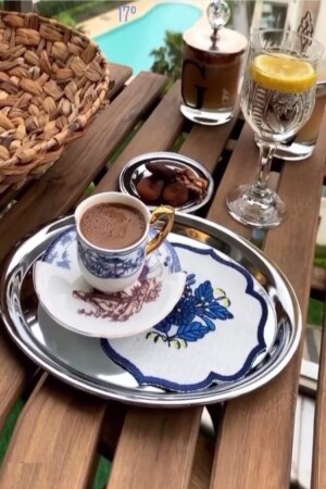 MNZ-6-Piece فاخرة الفضة دائرة الخدمة العصا 24 سم VP256931 - Vipkitchen