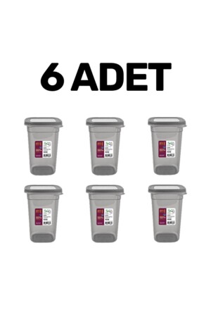 MNZ-6-Piece سدّة مخزنات الغطاء المقاومة لل تسربات مجموعة محفظات الجيل الجديد ذات الطراز الطراز 6 X 1.1 Lt مستطيل الأنتراك - devigo