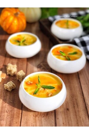 MNZ-6-Piece بورسلان كاسيرول Bowl - Şirin Eşyalarım