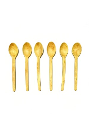 MNZ-6-Piece Boxwood Dining Spoon Set - قاشق خشب خشبية YNGN6ŞMŞRYMK81 - Kitchen Mania