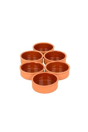 MNZ-6-Piece Clay Casserole & Rice Pudding Bowl - سيراميك P848S443 - Genel Markalar