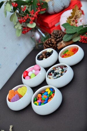 MNZ-6-Piece Porcelain Mini Casserole Bowl PORJ-010983 - ACAR