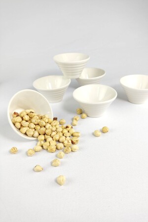 MNZ-6-Piece Porcelain Snack Bowl Set 10 سم - Ckr4102 C320. 025 1239347. 0003 - Digithome