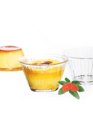 MNZ-6-Piece Pyrex Cream Caramel Container Fma07086 P59116-1092748 - Paşabahçe