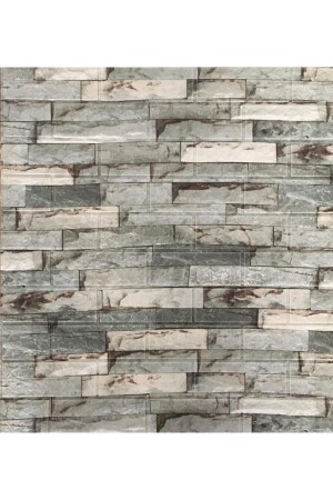 MNZ-70x38cm (0-26م2) مكتب غرفة المعيشة مدخل المطبخ 3D لوح خلفية ذاتية التلصق NW117 - Renkli Duvarlar