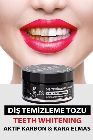 MNZ-75gr مسحوق لبناء الأسنان سعر إطلاق الكربون النشط - Bs Bubbles Cosmetic
