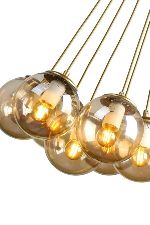 MNZ-7-piece شاندلي رياضي قديم (عسل زجاجي مغلق) 7-piece شاندلي رياضي - OSC HOME