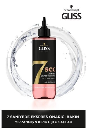 MNZ-7sec إصلاح سريع رعاية شقق الشعر المعجزة 200ml - Gliss