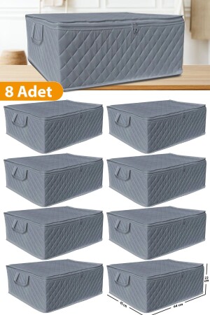 قطعة من النظام (MNZ-8) - الأنتراكيت الكبير الحجم قاعدة السرير والكراسي نوع السرير حقيبة التخزين 64 × 45 × 22 سم - Serstil