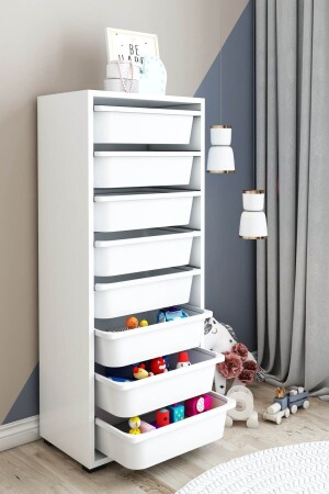 MNZ-8 السلة الخزانة متعددة الأغراض، خزانة المطبخ، خزانة ألعاب الأطفال، منظمة الألعاب AROD1 - Armarks