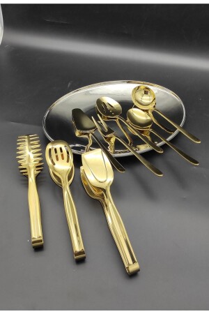 MNZ-8 قطع التيتانيوم طاولة ذهبية طنطون الخدمة مجموعة CMDBRNDFST8 - BRONDOFF