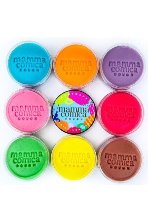 MNZ-8- Piece Play Dough 130*8 MCD1308 - MammacomicaDough