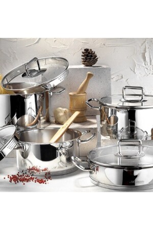 MNZ-8 Piece Vento Prestige طباخات المجموعة 2019VENTOPRESTIGE - Aryıldız