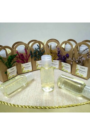 MNZ-80° ليمون كولونيا وعد الخصومة هينا حلاوة زفاف في صناديق الزهور (30 قطعة) مورت زينة الزهور كولونيا 30 قطعة - Murat Süs