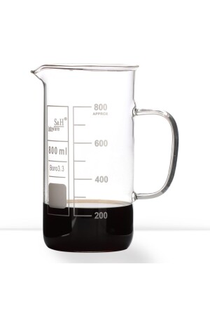 MNZ-800 Ml كوب مع مسدس (شكل طويل) SH-01-122 - S&H Labware