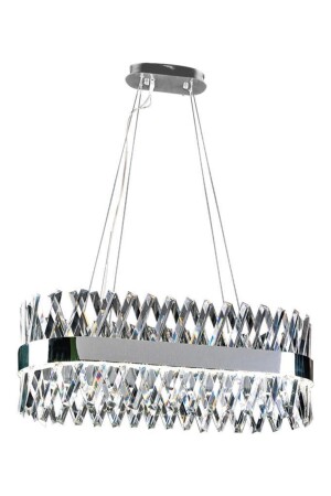 MNZ-8010-80 كروم YM LED كريستال الشنابل 8010-80x35 YM KR - Eray Aydınlatma