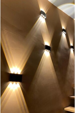 MNZ-8011 10w أدت إضاءة الجلد المزدوج الجانبي أدت جدار الديكورية الجدار - Gözde aydınlatma