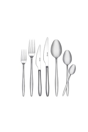 MNZ-84 قطعة A2518 Felisa فرك ملعقة سكين مجموعة 9080702A2518 - KORKMAZ